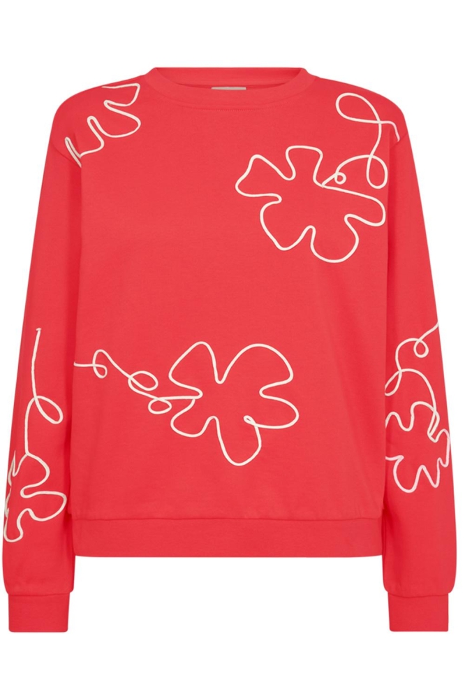 FQNALE PULLOVER 205714 BITTERSWEET W STAR OFF WHITE